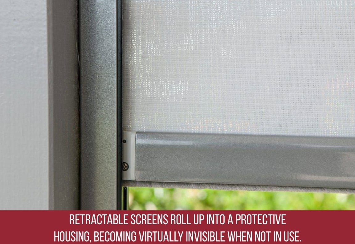 retractable screens are a special storm door feature retractable screens are a special storm door feature
